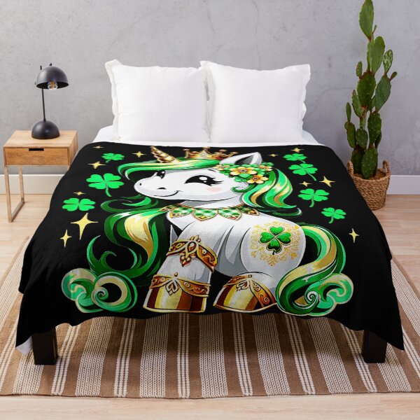 Item preview, Lucky Irish Unicorn St Patricks Day designed and sold by SanTiOmal.