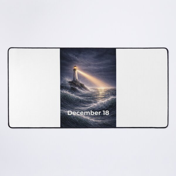 Item preview, Lighthouse of Hope – December 18 designed and sold by ariksworld.