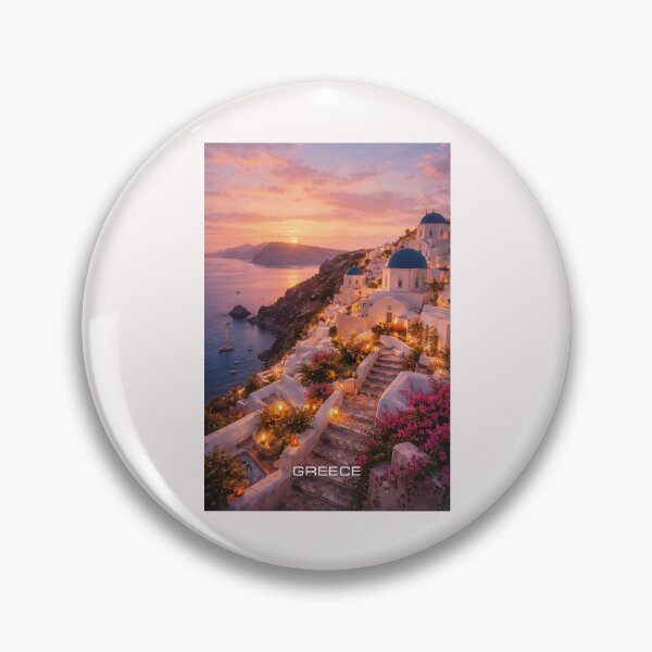 Item preview, Greece Travel Art designed and sold by Thistle-TShop.