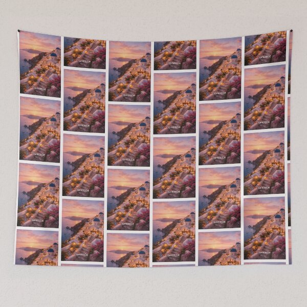 Item preview, Greece Travel Art designed and sold by Thistle-TShop.