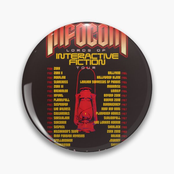 Item preview,  Infocom Lords Of Interactive Fiction designed and sold by NarjisDesignzz.