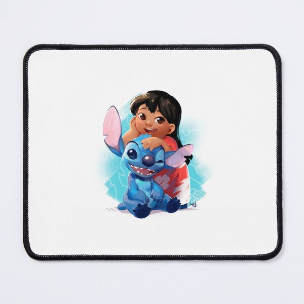 Item preview, Cute Lilo and Stitch Best Friends Illustration – Tropical Ohana Cartoon Art designed and sold by Artlife by Alexandra .