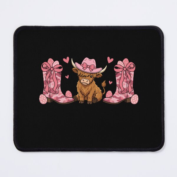 Item preview, Cowgirl Easter Highland Calf designed and sold by KroghDs.