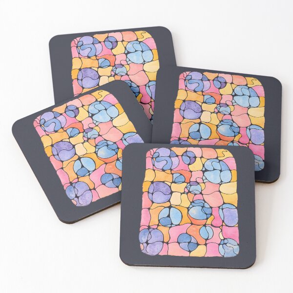 Item preview, Pastel Pebble Mosaic Abstract Pattern designed and sold by blankTeeShirt.