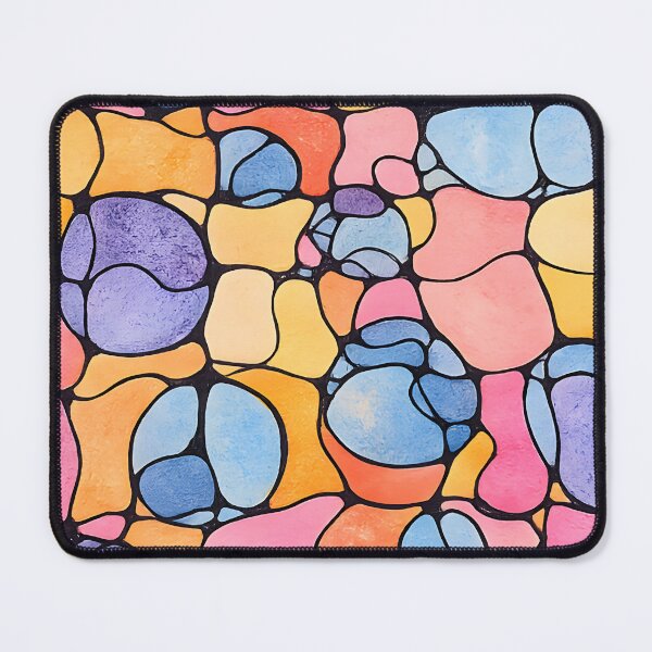 Item preview, Pastel Pebble Mosaic Abstract Pattern designed and sold by blankTeeShirt.