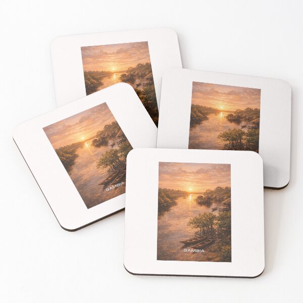 Item preview, Gambia Travel Art designed and sold by Thistle-TShop.
