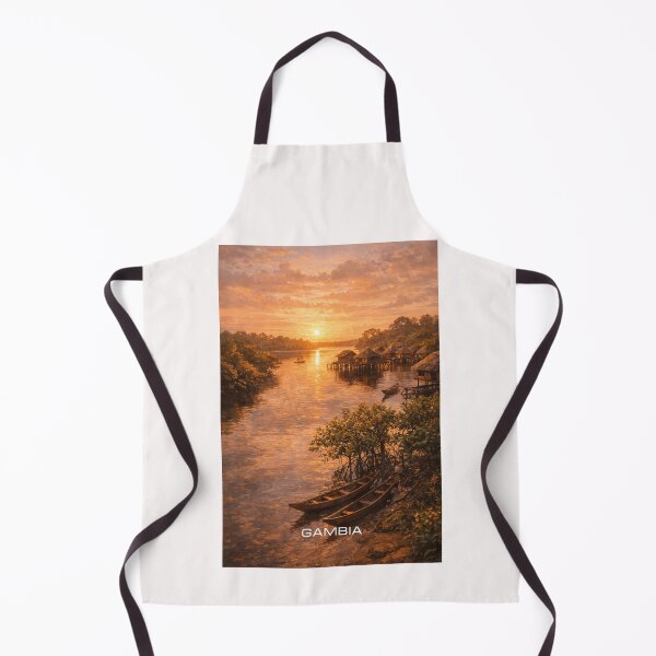 Item preview, Gambia Travel Art designed and sold by Thistle-TShop.