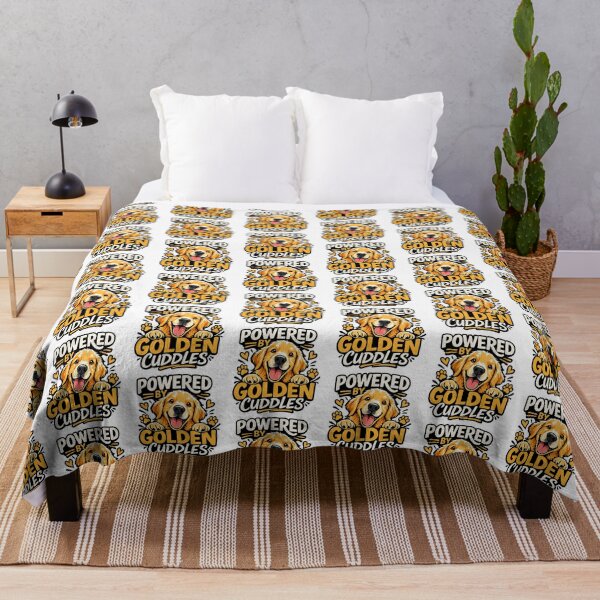 Item preview, Powered by Golden Cuddles Golden Retriever Gift designed and sold by WildVista.