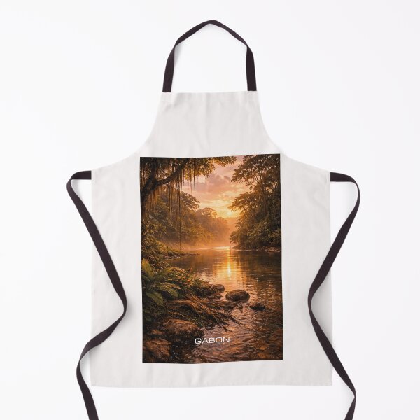 Item preview, Gabon Travel Art designed and sold by Thistle-TShop.
