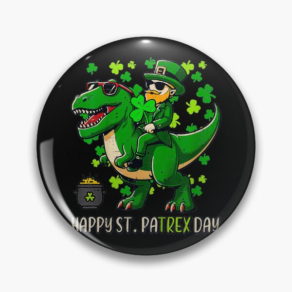 Item preview, Happy St. Patrex Day Dinosaur Leprechaun St Patricks Day designed and sold by SanTiOmal.