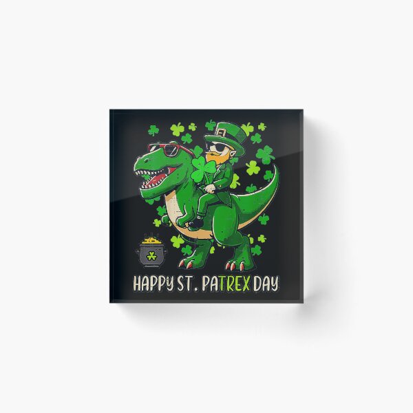 Item preview, Happy St. Patrex Day Dinosaur Leprechaun St Patricks Day designed and sold by SanTiOmal.