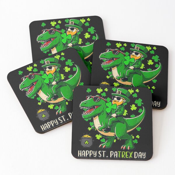 Item preview, Happy St. Patrex Day Dinosaur Leprechaun St Patricks Day designed and sold by SanTiOmal.