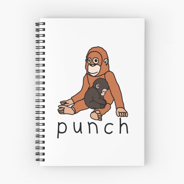 Item preview, Punch the Abandoned Baby Monkey designed and sold by NonBuyingData.