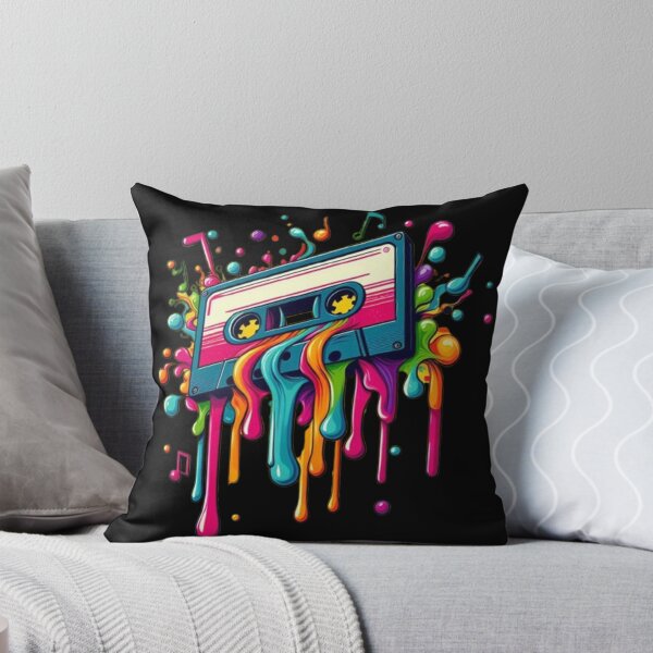 Item preview, Melting Mixtape – Retro Music Splash designed and sold by Dogandesighn.