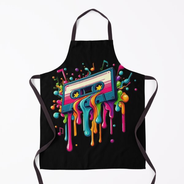 Item preview, Melting Mixtape – Retro Music Splash designed and sold by Dogandesighn.