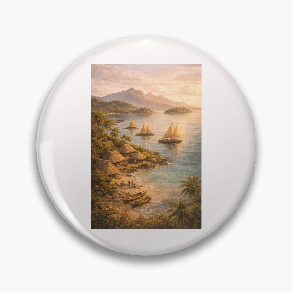 Item preview, Fiji Travel Art designed and sold by Thistle-TShop.