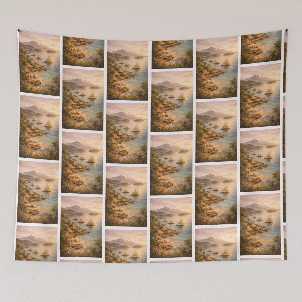 Item preview, Fiji Travel Art designed and sold by Thistle-TShop.