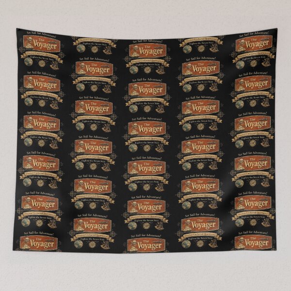 Item preview, The Voyager – Set Sail for Adventure designed and sold by Dogandesighn.