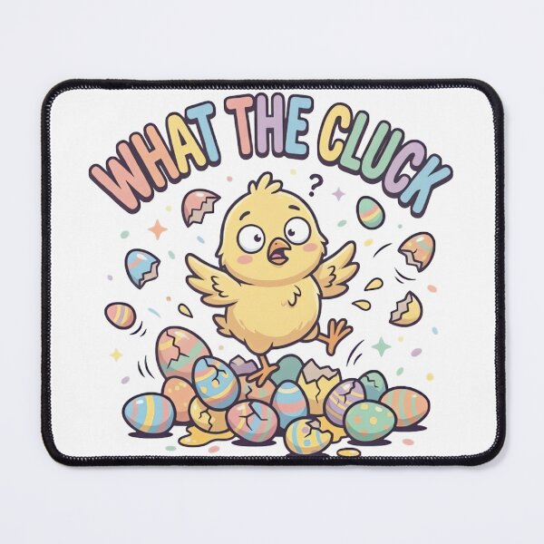 Item preview, What The Cluck Funny Easter Chick Design designed and sold by ARTReMi.