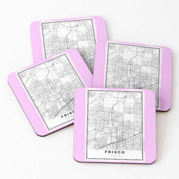 Item preview, Minimalist Frisco Map designed and sold by Tamas Das.