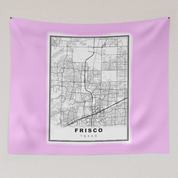Item preview, Minimalist Frisco Map designed and sold by Tamas Das.