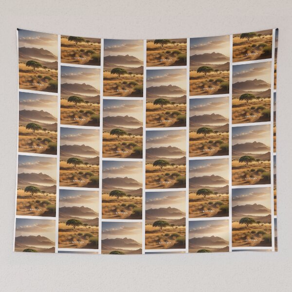 Item preview, Eritrea Travel Art designed and sold by Thistle-TShop.