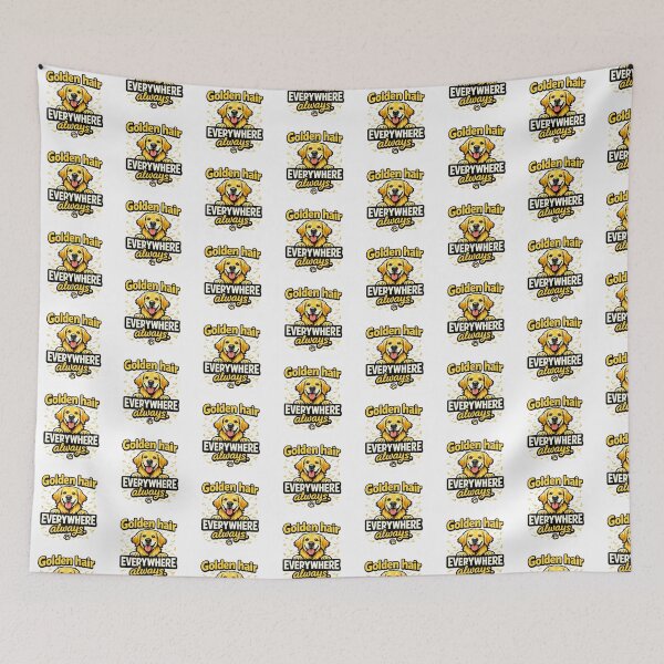 Item preview, Golden Hair Everywhere Always Golden Retriever Gift designed and sold by WildVista.