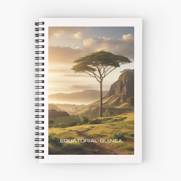 Item preview, Equatorial Guinea Travel Art designed and sold by Thistle-TShop.