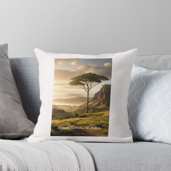 Item preview, Equatorial Guinea Travel Art designed and sold by Thistle-TShop.
