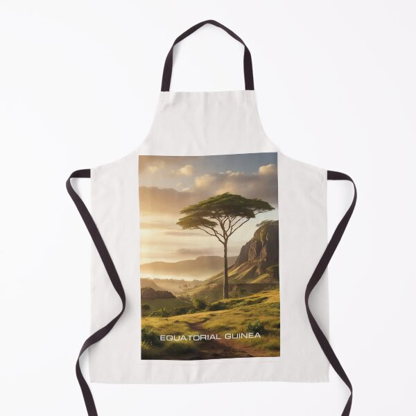 Item preview, Equatorial Guinea Travel Art designed and sold by Thistle-TShop.