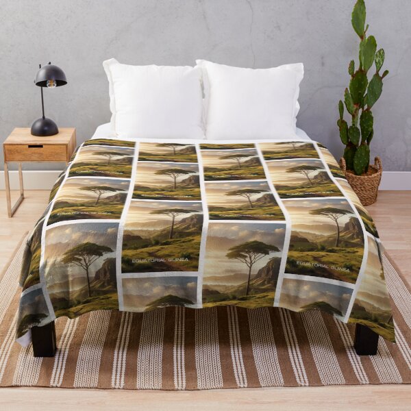 Item preview, Equatorial Guinea Travel Art designed and sold by Thistle-TShop.