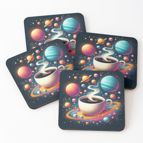 Item preview, Cosmic Coffee – Brewed for Galactic Minds designed and sold by Dogandesighn.