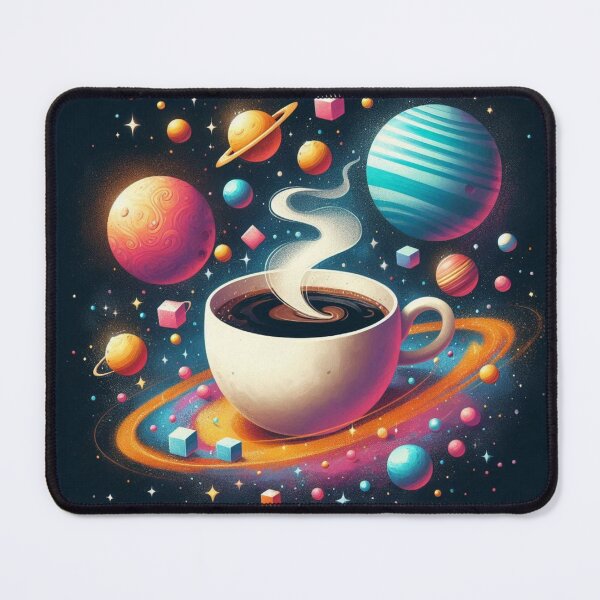 Item preview, Cosmic Coffee – Brewed for Galactic Minds designed and sold by Dogandesighn.