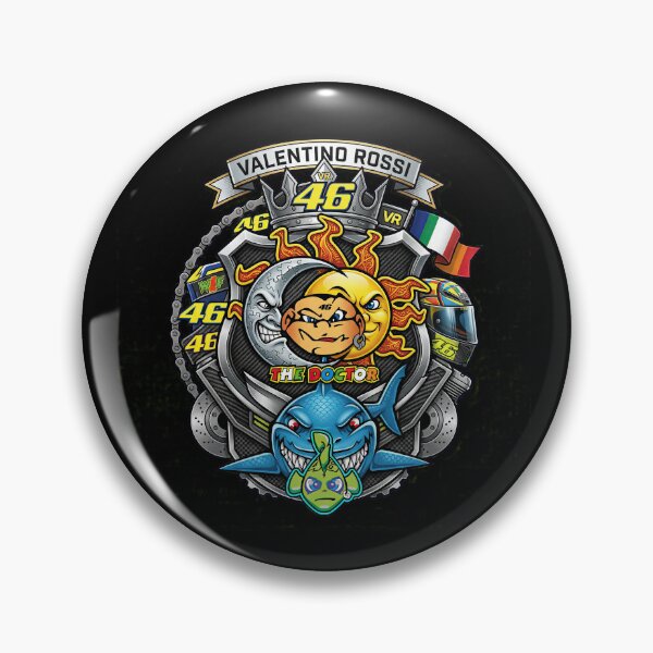 Item preview, VR46 Motorsport Legend Dynamic Racing Illustration designed and sold by enzoade.