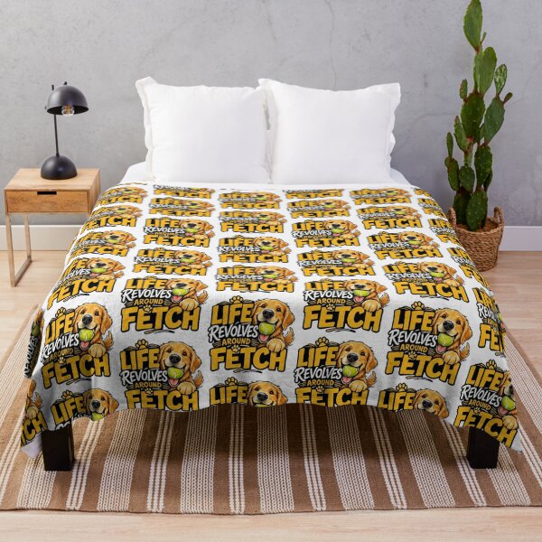 Item preview, Life Revolves Around Fetch Golden Retriever Gift designed and sold by WildVista.