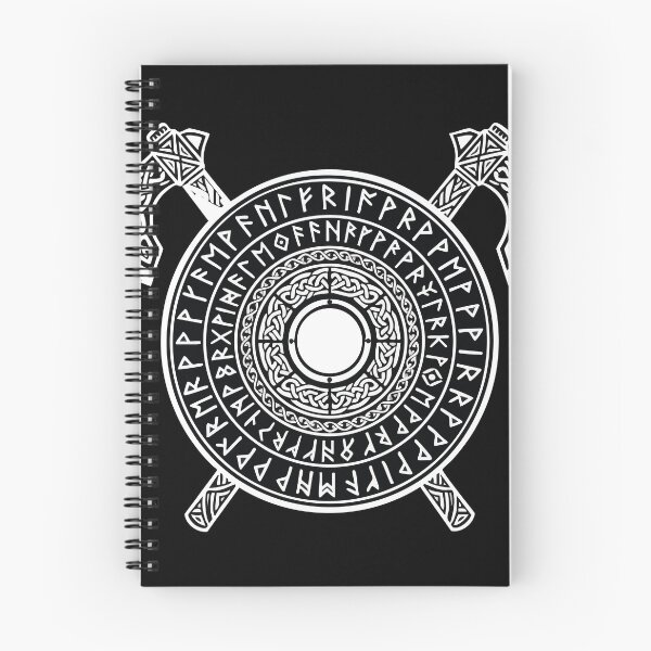 Item preview, Viking Rune Shield and Norse Cross Axes designed and sold by PixelStudioBe.