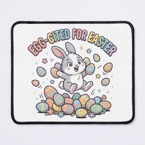 Item preview, Egg-cited For Easter Cute Bunny Design designed and sold by ARTReMi.