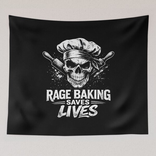 Item preview, Rage Baking Saves Lives designed and sold by JODYSMORGAN.