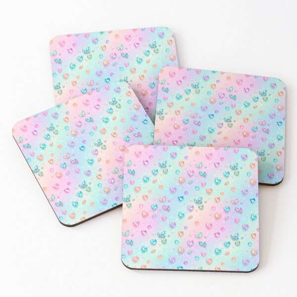 Item preview, Gemstone Heart Glow – Sweet Dream Worlds Pattern Design designed and sold by Herzbaumatelier.