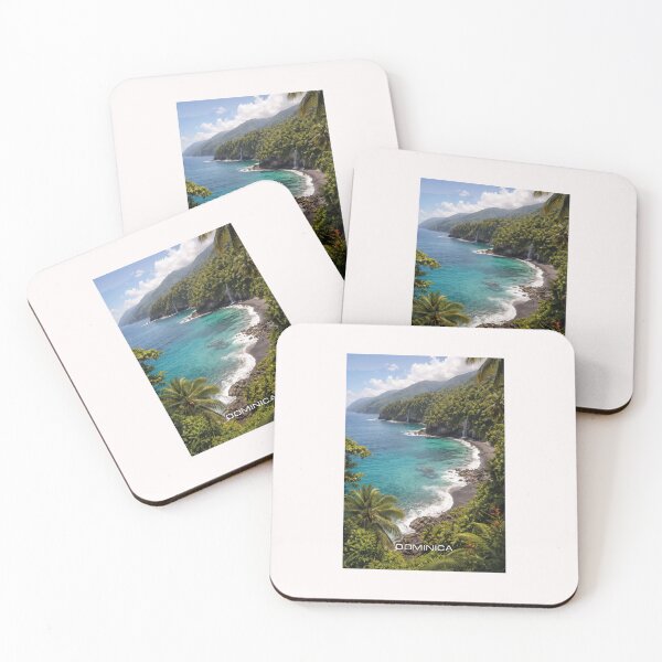 Item preview, Dominica Travel Art designed and sold by Thistle-TShop.