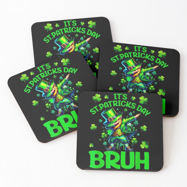 Item preview, It's St.Patricks Day Bruh Dabbing Leprechaun Irish Celebration designed and sold by SanTiOmal.