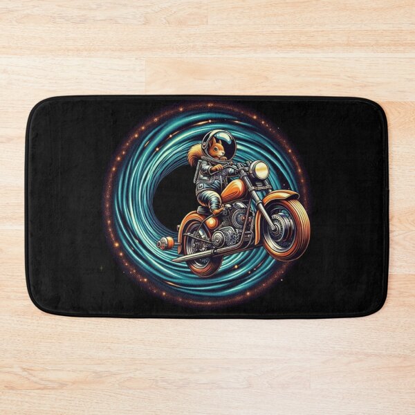 Item preview, Galactic Squirrel Rider – Warp Speed Mischief designed and sold by Dogandesighn.