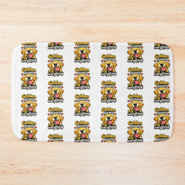 Item preview, Golden Kisses Fix Everything Golden Retriever Gift designed and sold by WildVista.
