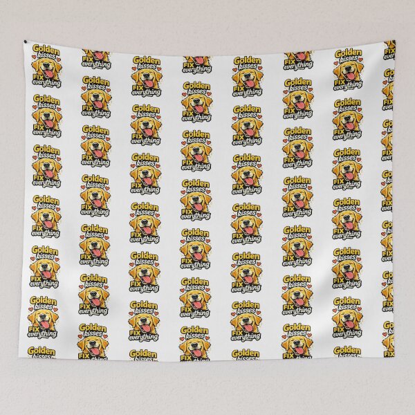 Item preview, Golden Kisses Fix Everything Golden Retriever Gift designed and sold by WildVista.