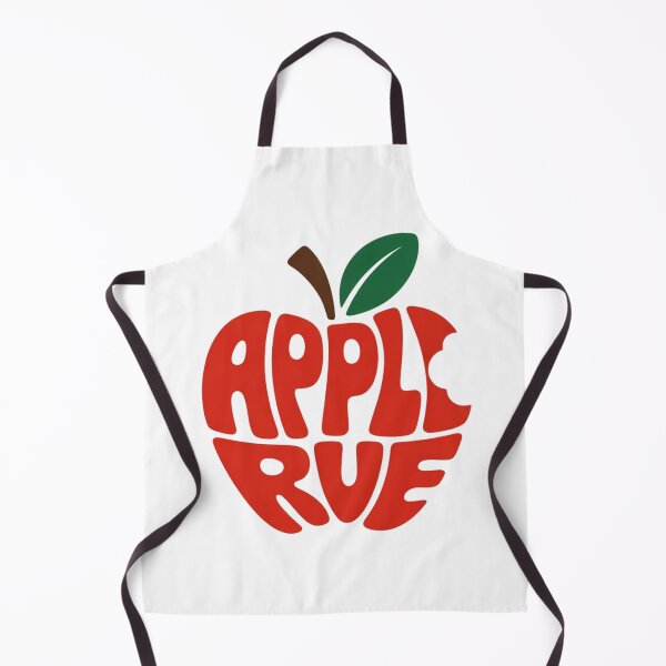 Item preview, Apple Rue Fruit Typography – Playful Apple Word Art Minimal Graphic designed and sold by loccotown168.