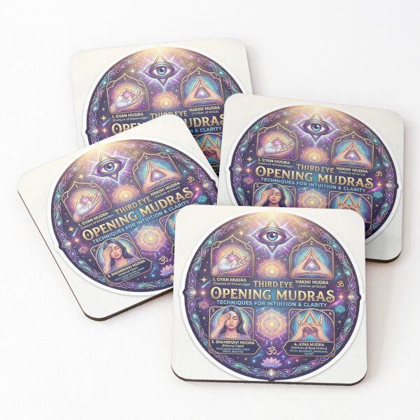 Item preview, Third Eye Opening Mudras - Celestial Aura & Sun Rays Spiritual Guide designed and sold by athenee32.