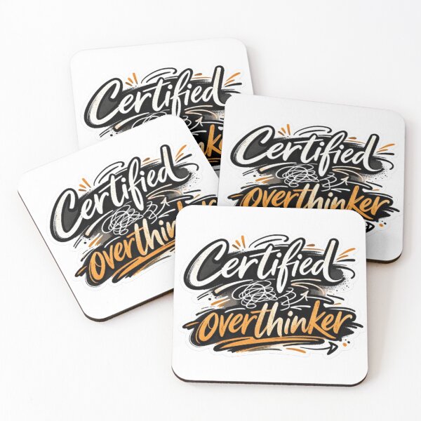 Item preview, Certified Overthinker designed and sold by IMB.