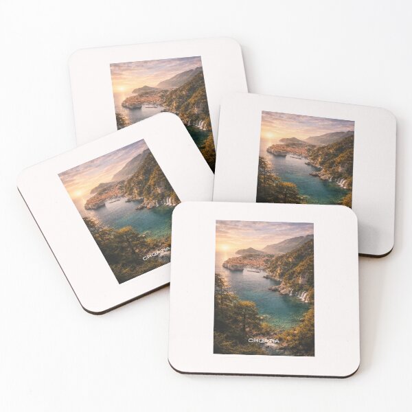 Item preview, Croatia Travel Art designed and sold by Thistle-TShop.