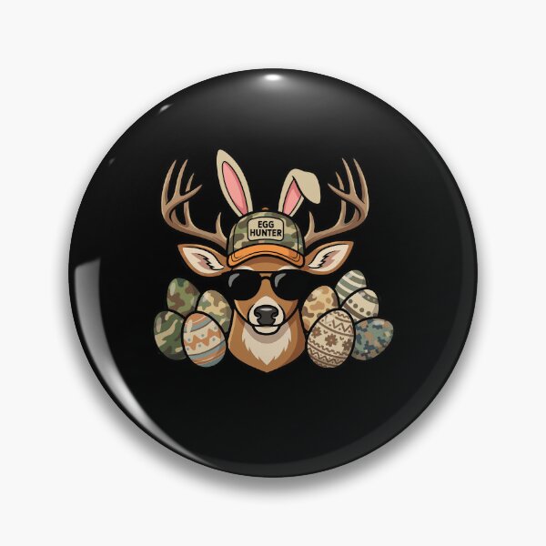 Item preview, Easter Egg Hunter Deer Bunny Antlers designed and sold by KroghDs.