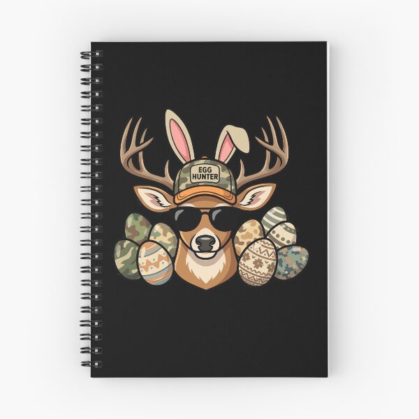 Item preview, Easter Egg Hunter Deer Bunny Antlers designed and sold by KroghDs.